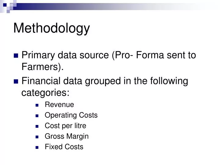 methodology