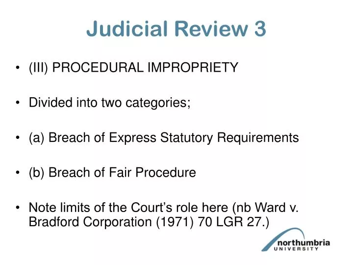 judicial review 3