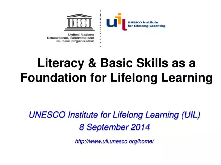 literacy basic skills as a foundation for lifelong learning