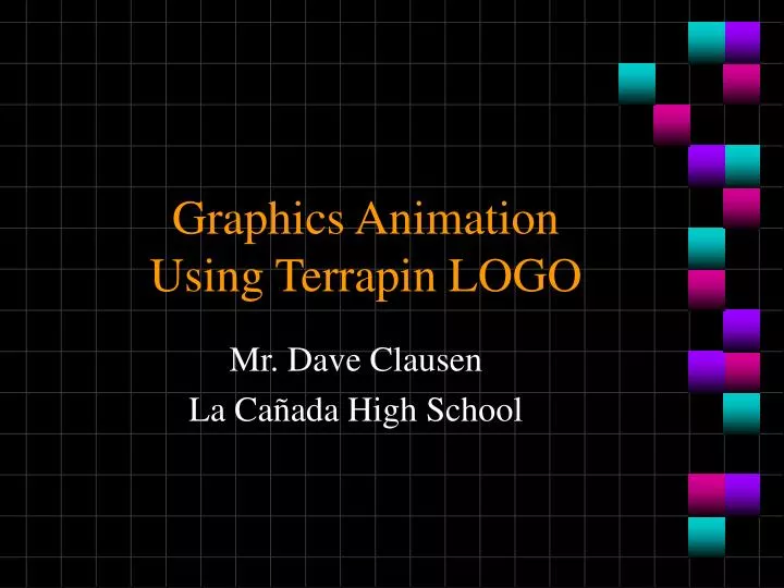 graphics animation using terrapin logo