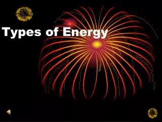 types of energy