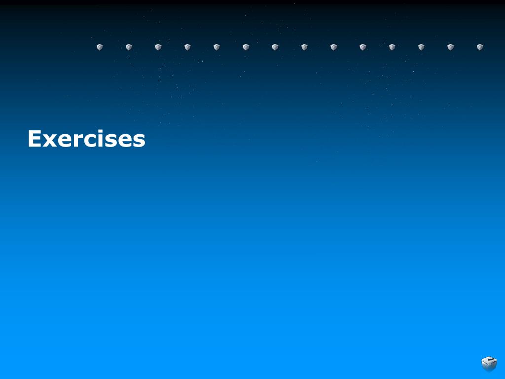 PPT - Exercises PowerPoint Presentation, free download - ID:6628074