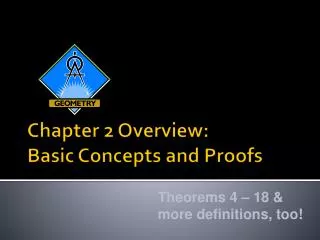 Chapter 2 Overview: Basic Concepts and Proofs