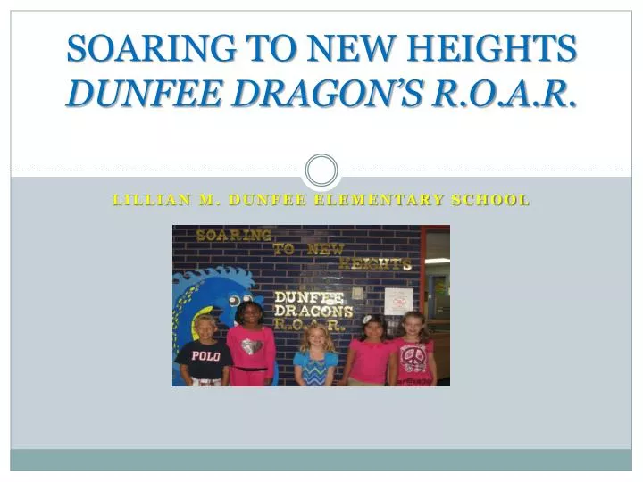 soaring to new heights dunfee dragon s r o a r
