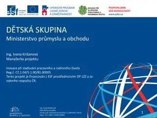 d tsk skupina ministerstvo pr myslu a obchodu