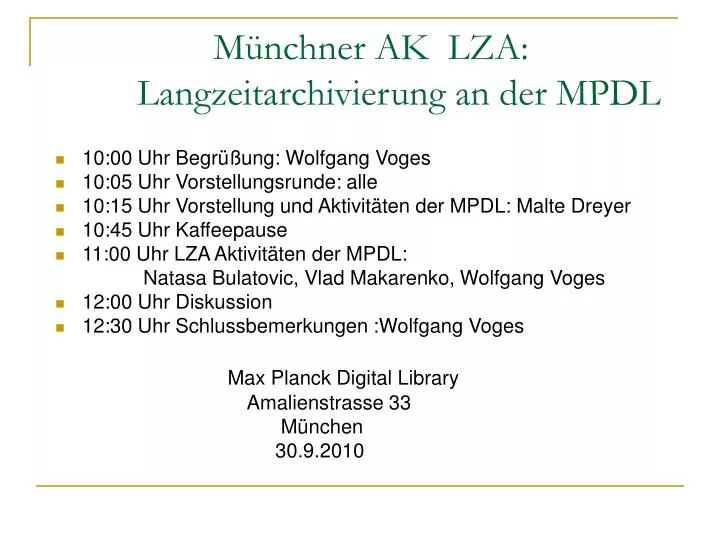 m nchner ak lza langzeitarchivierung an der mpdl