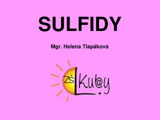 sulfidy
