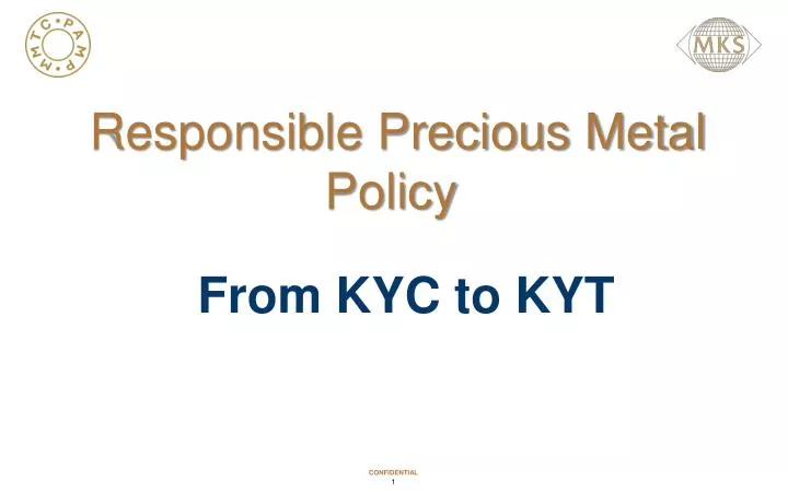 responsible precious metal policy