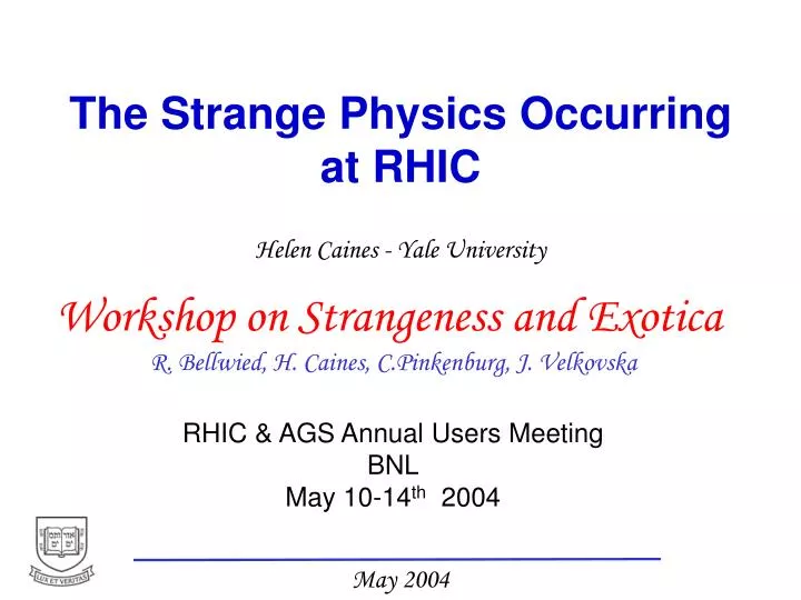 the strange physics occurring at rhic