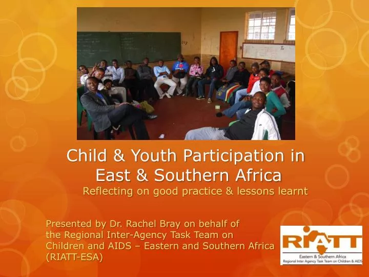 child y outh p articipation in east southern africa