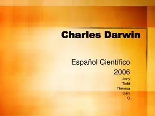 espa ol cient fico 2006 joey todd theresa carli q