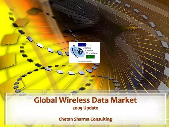 global wireless data market 2009 update chetan sharma consulting