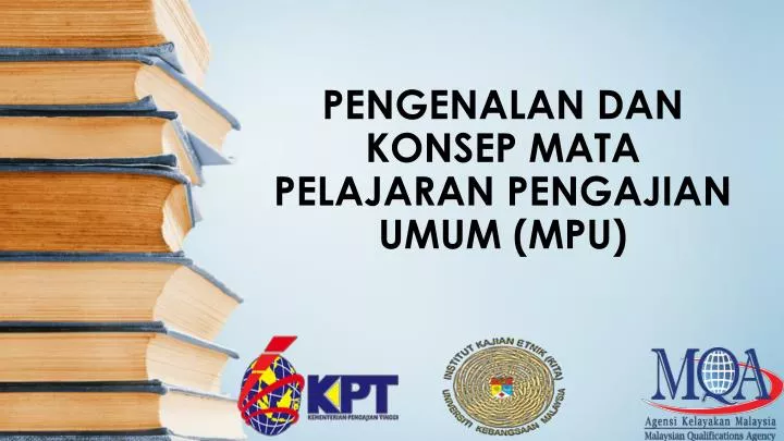 pengenalan dan konsep mata pelajaran pengajian umum mpu