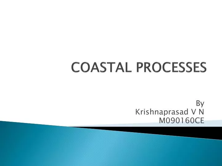 coastal processes