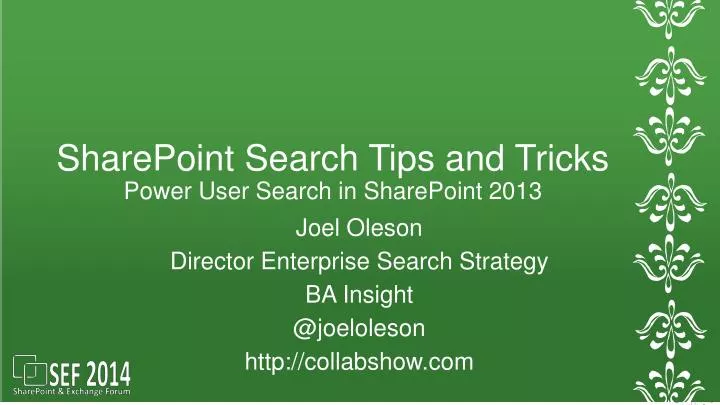 sharepoint search tips and tricks power user search in sharepoint 2013