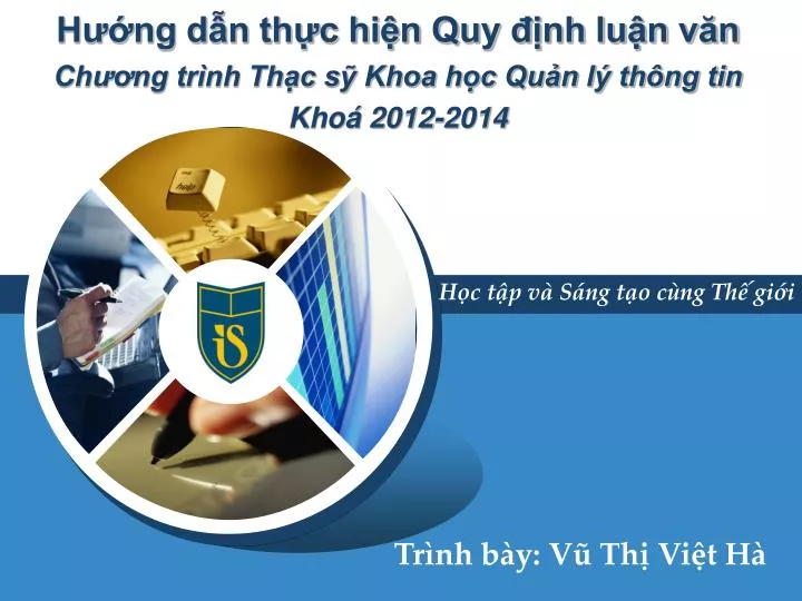 h ng d n th c hi n quy nh lu n v n ch ng tr nh th c s khoa h c qu n l th ng tin kho 2012 2014