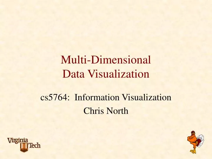 multi dimensional data visualization