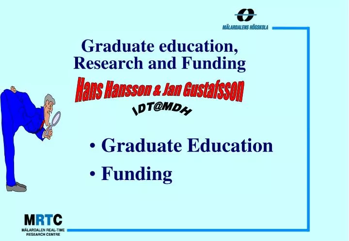 graduate education research and funding
