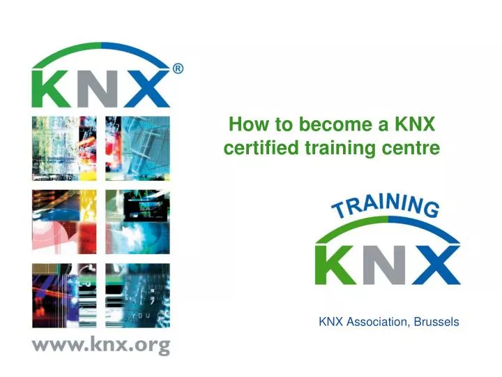 how to become a knx certified training centre