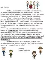 Exciting Storybook Character Parade Announcement - slide 1