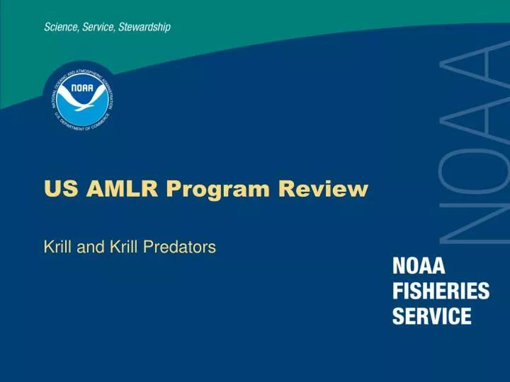 us amlr program review