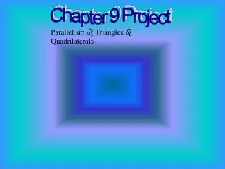 Chapter 9 Project