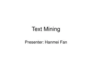 text mining