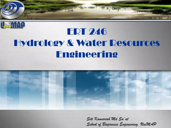 ert 246 hydrology water resources engineering