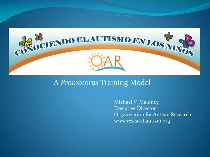a promotoras training model