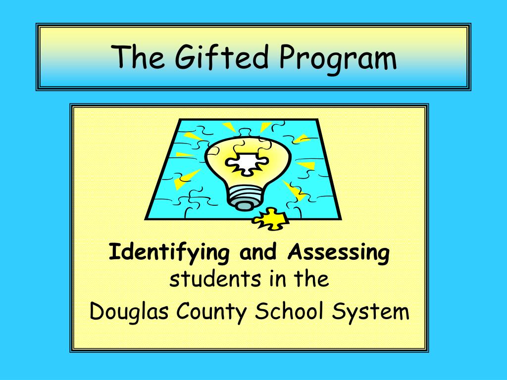 PPT - The Gifted Program PowerPoint Presentation, free download - ID ...