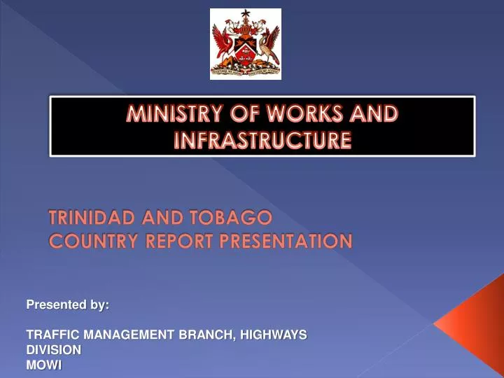 trinidad and tobago country report presentation