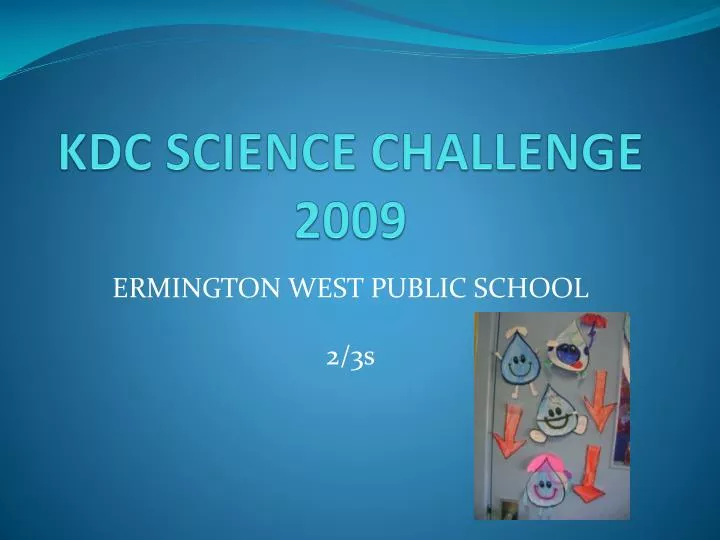 kdc science challenge 2009