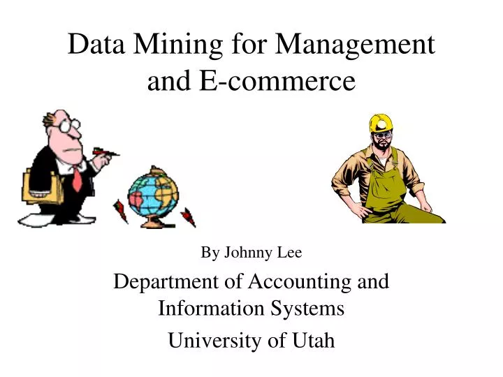 data mining for management and e commerce