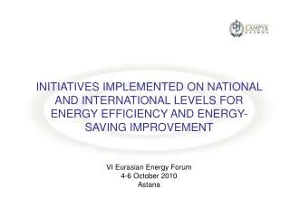 Energy Charter Protocol on Energy Efficiency and Related Environmental Aspects