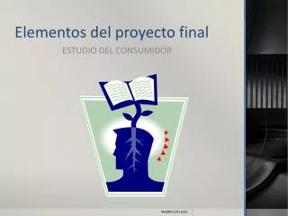 elementos del proyecto final