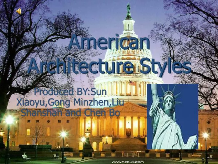 american architecture styles
