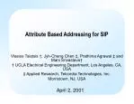 Attribute-Based User Location Service for SIP Communication - slide 1