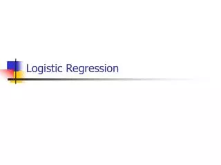 Logistic Regression