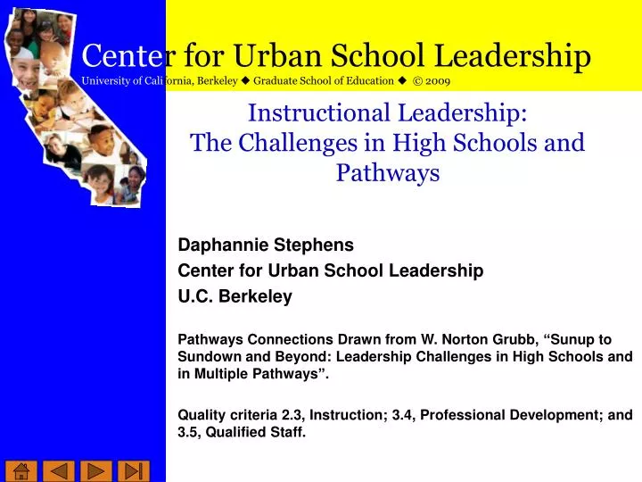 instructional leadership the challenges in high schools and pathways