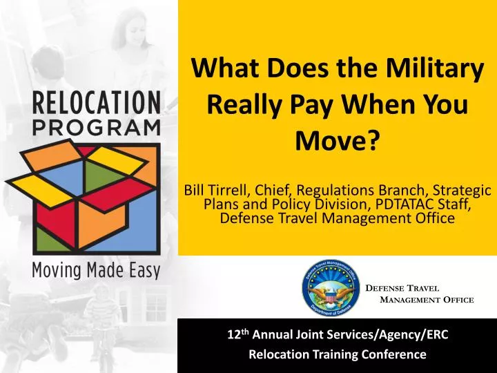 what does the military really pay when you move