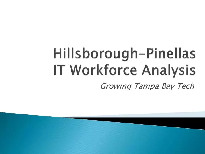 hillsborough pinellas it workforce analysis
