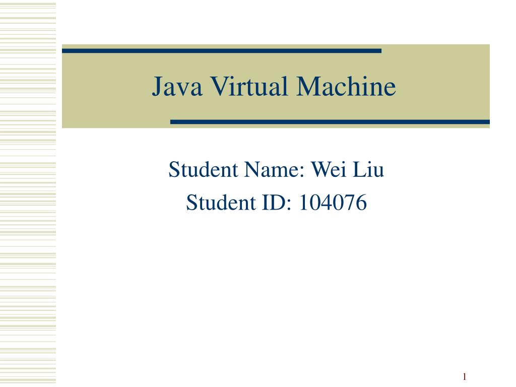 PPT - Java Virtual Machine PowerPoint Presentation, free download - ID ...