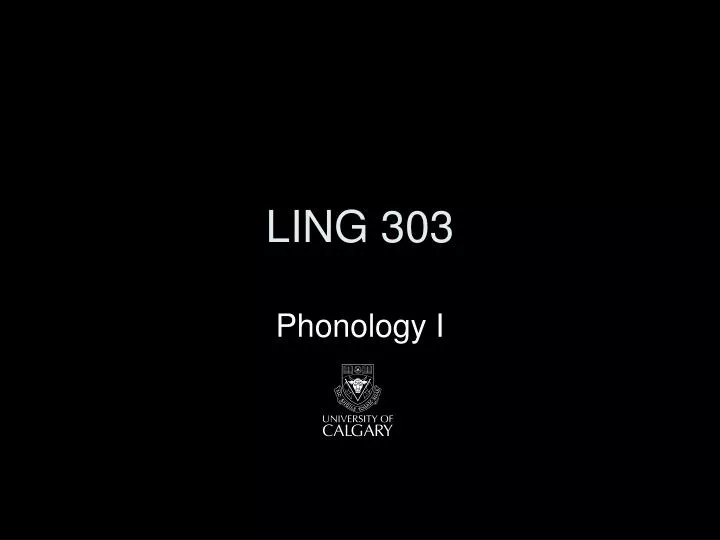 ling 303
