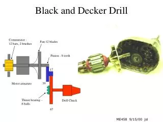Black and Decker Drill