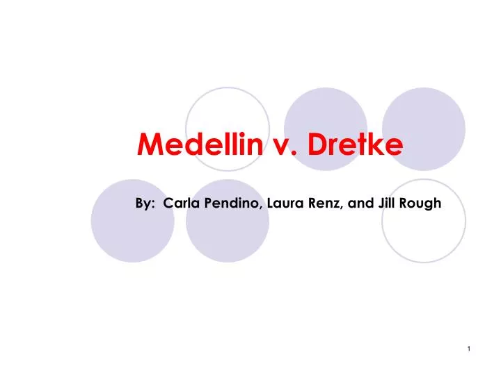 medellin v dretke