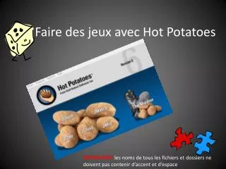 faire des jeux avec hot potatoes