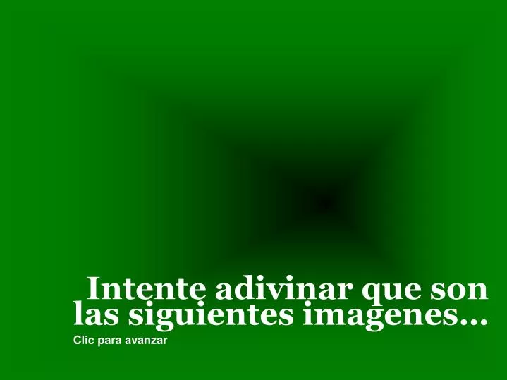 intente adivinar que son las siguientes imagenes