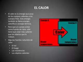 el calor