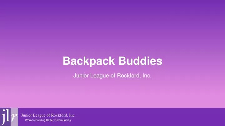 backpack buddies