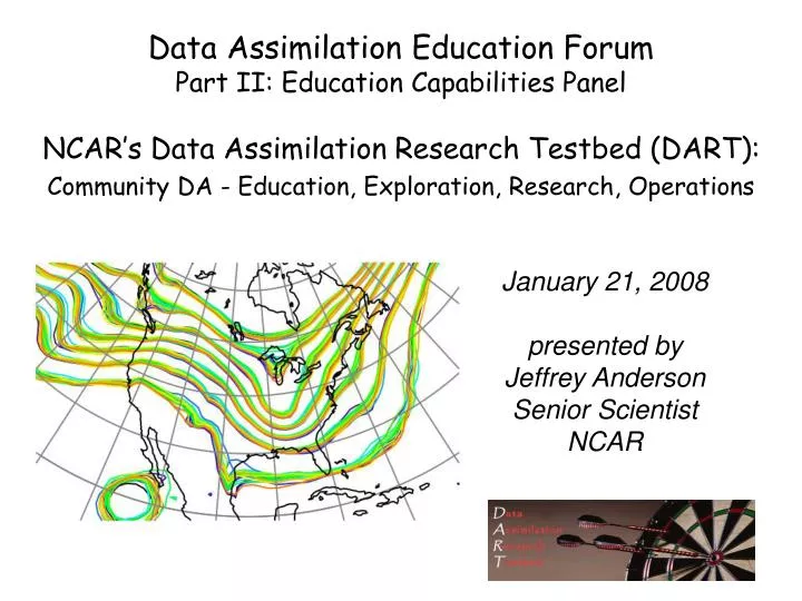 data assimilation education forum part ii education capabilities panel